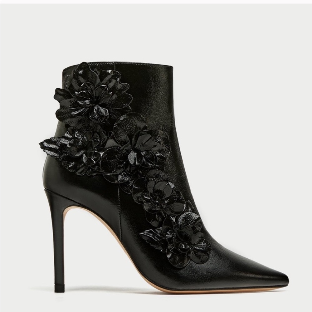 Zara Leather Boots